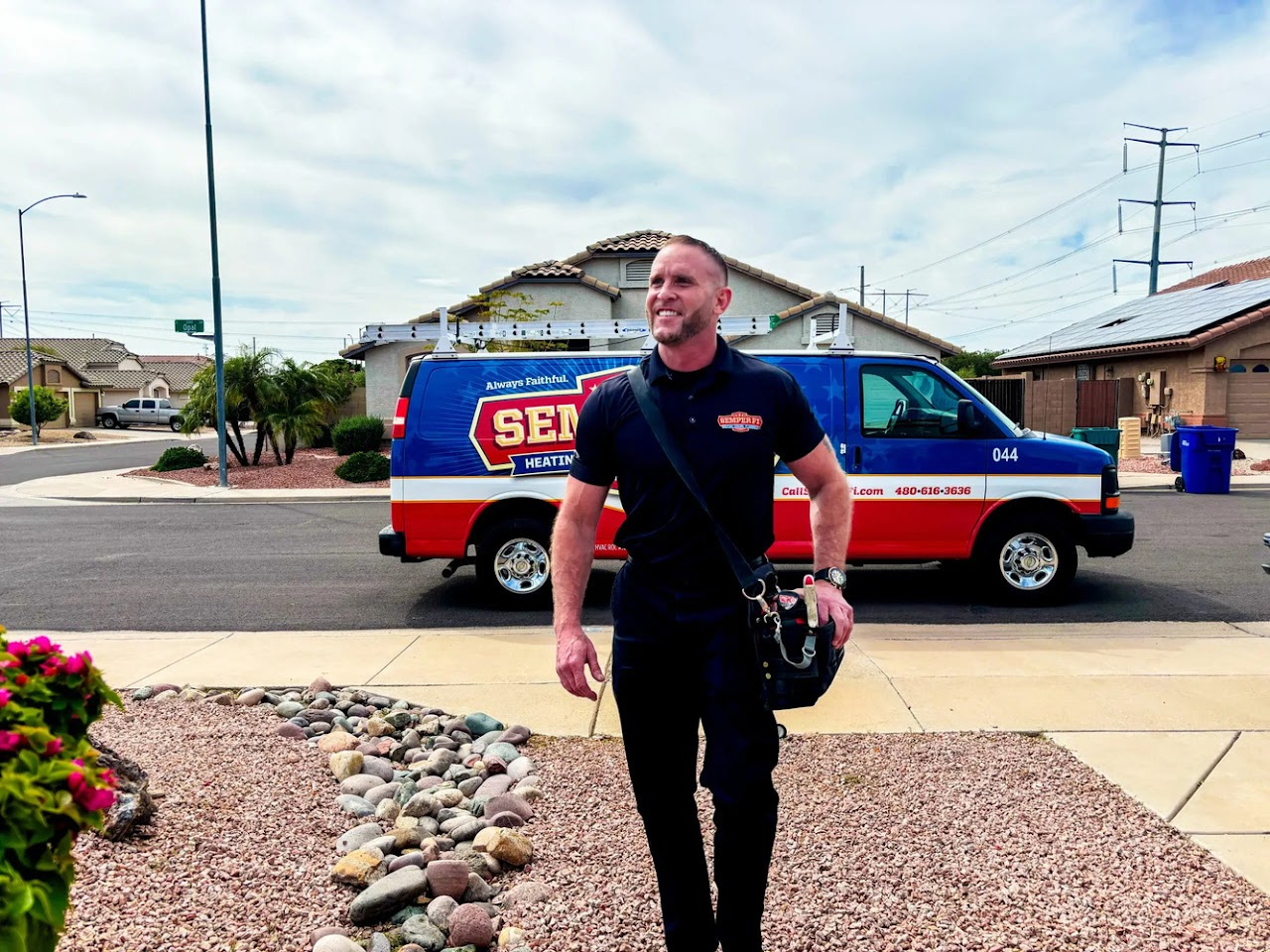 Semper Fi Heating and Cooling project